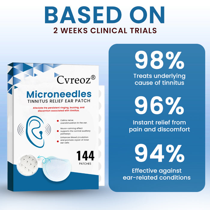 Big Discount:Cvreoz® Microneedles Tinnitus Relief Ear Patch