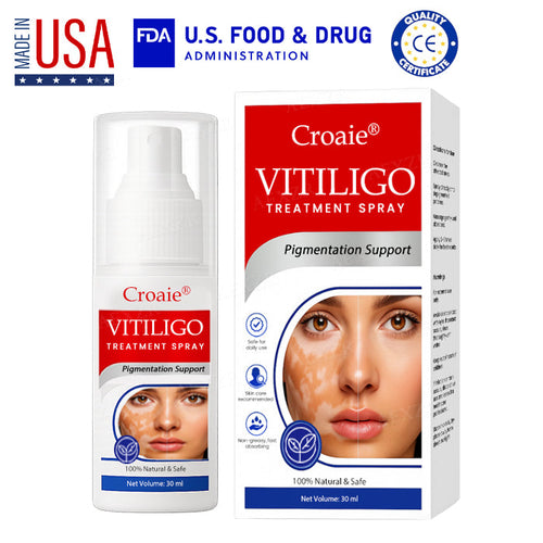 [Official Store]:Croaie® Vitiligo Treatment Spray- Natural Skin Tone Restoration