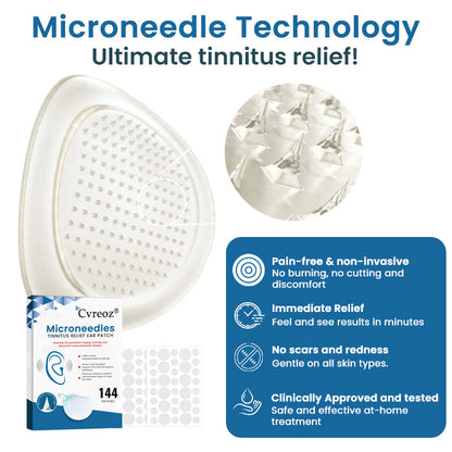 Big Discount：Cvreoz® Microneedles Tinnitus Relief Ear Patch