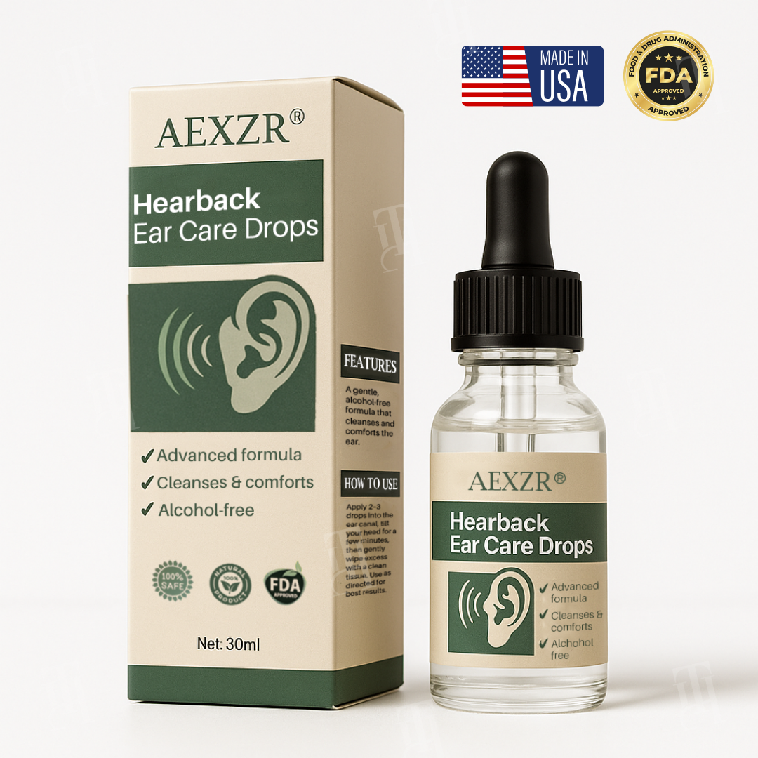 [Official Store] AEXZR® Hearback Ear Care Drops- your relief is just a few drops away