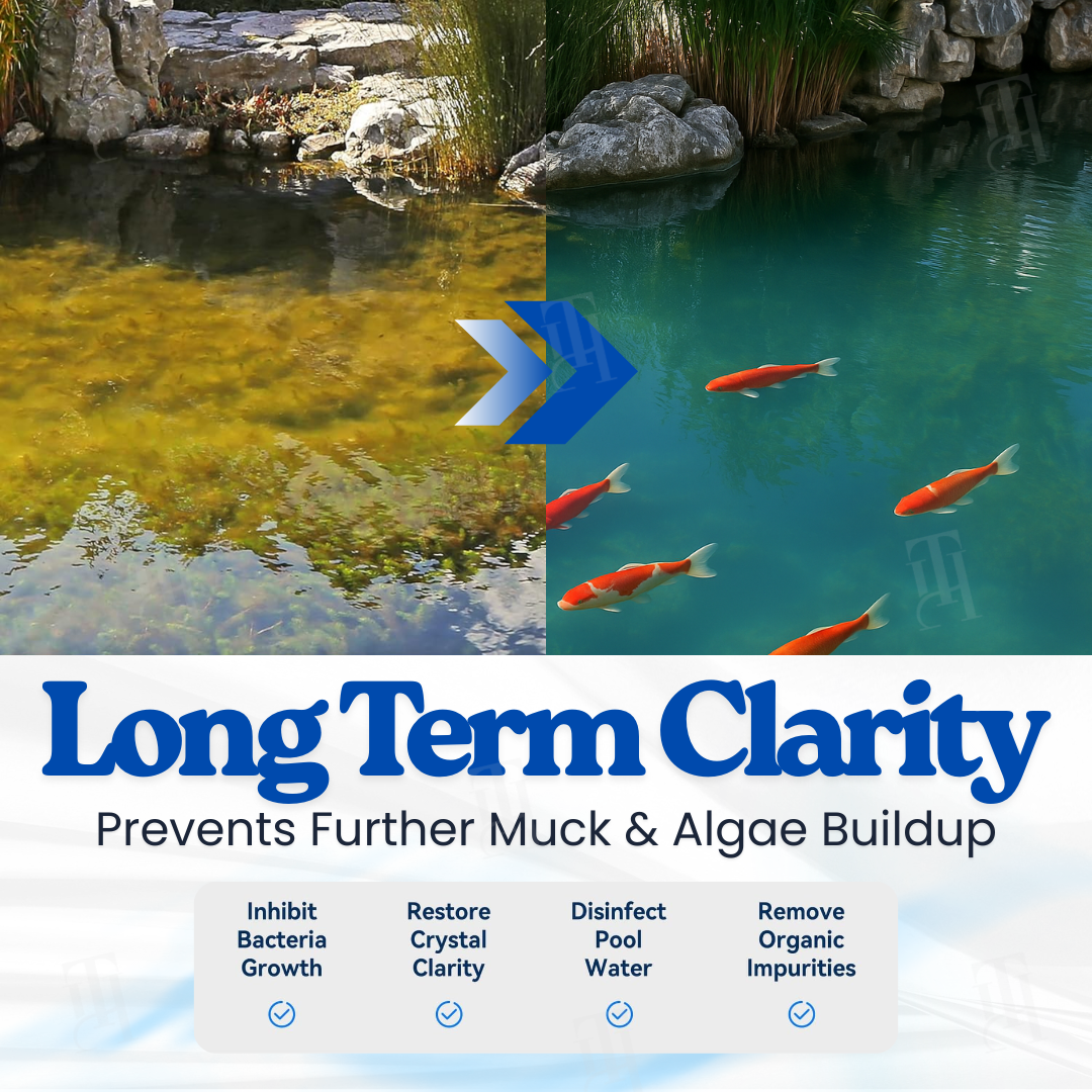AEXZR® Aqua-Guardian Pro Formula– End Algae Nightmares, Restore Your Pond’s Beauty Fast!