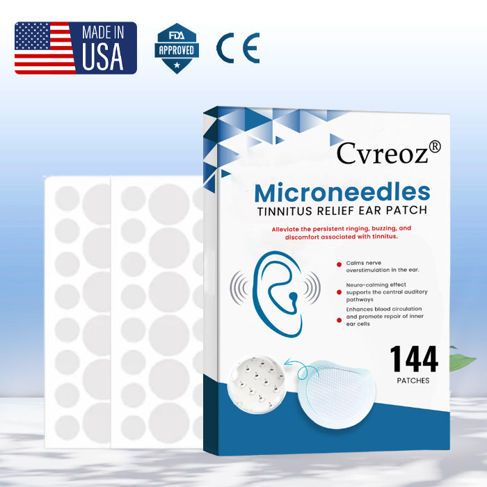 Big Discount：Cvreoz® Microneedles Tinnitus Relief Ear Patch
