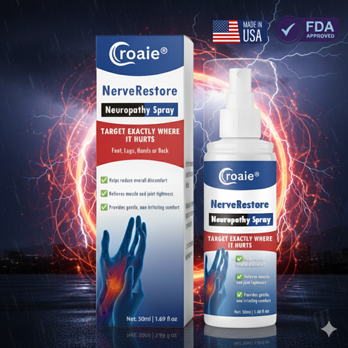 Croaie® NerveRestore Neuropathy Spray -Targeted Relief That Actually Gets There - In Just 30 Seconds